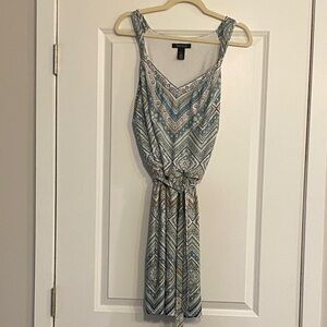 White House Black Market Grecian Boho dress